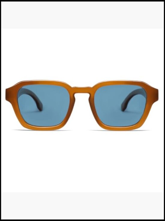 Polarized Square Sunglasses with Plastic Frame for Driving and Travel main image 7
